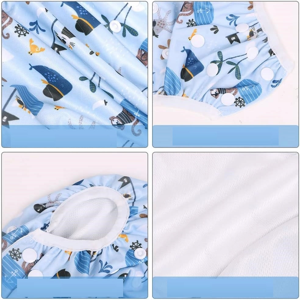 Reusable swimming panties for swimming pool BEACH adjustable 3-12 kg diapers Manufacturer code Pieluszki do Pływania dla Dzieci  wielorazowe