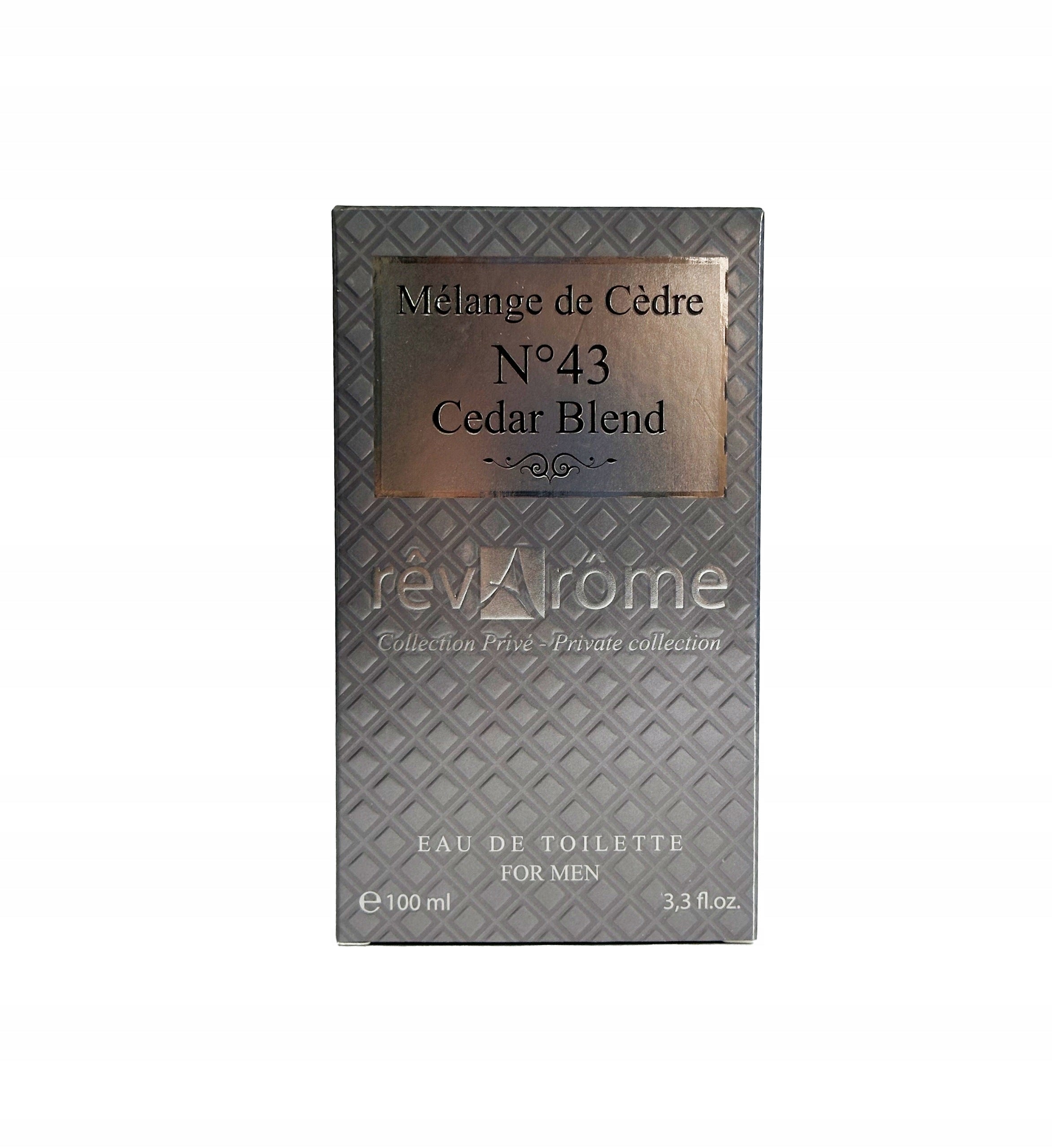 RêvArôme Collection Privé N°43 Cedar Blend – Men’s Eau De Toilette 100ml Manufacturer code 200666
