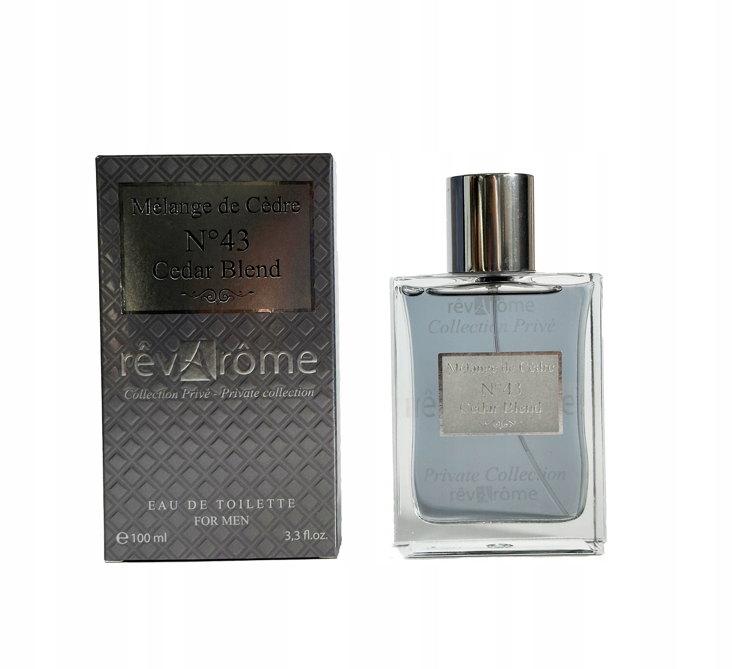 RêvArôme Collection Privé N°43 Cedar Blend – Men’s Eau De Toilette 100ml