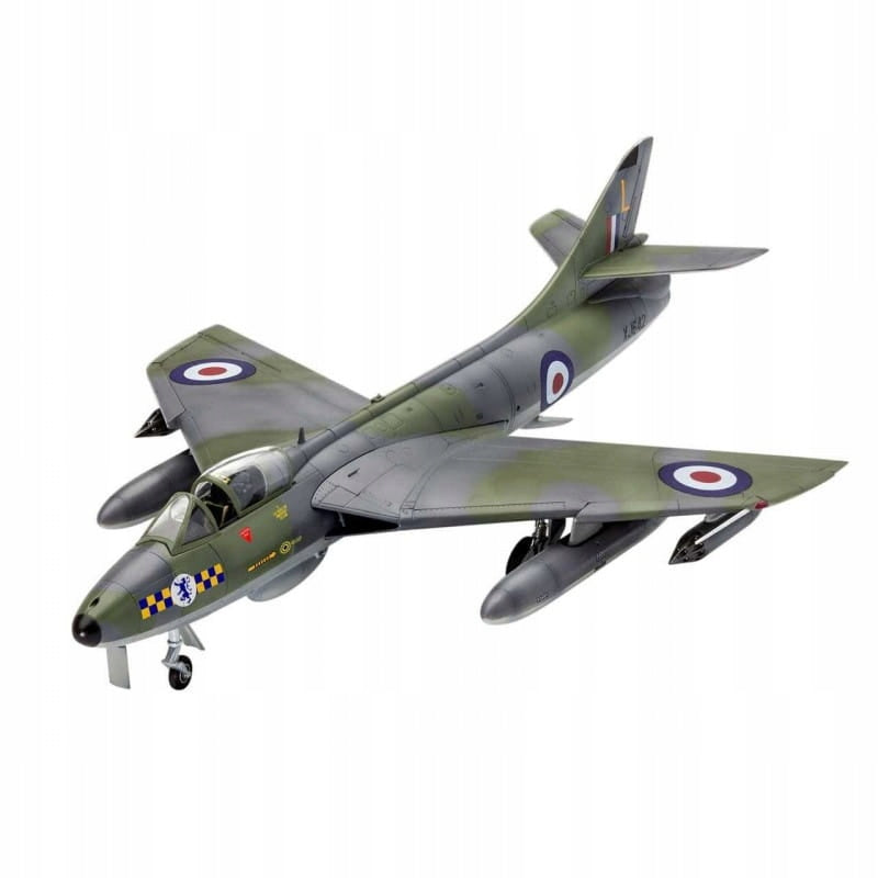 Konstruktorius Revell - 100 Years RAF: Hawker Hunter FGA.9 Dovanų Komplektas, 1/72, 63908, 10 m.+