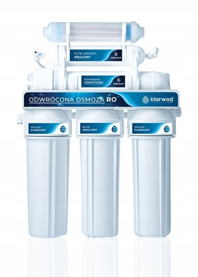Reverse Osmosis Kit RO-5 KLARWOD Water Filter 5 Degrees 75 GPD RO5 iw841