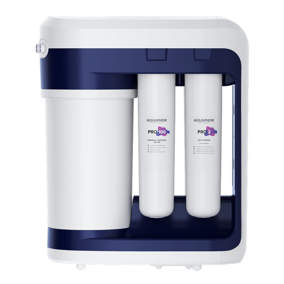 Reverse osmosis filter AQUAPHOR RO-202S PRO under sink + Black tap Manufacturer code 4744131014968