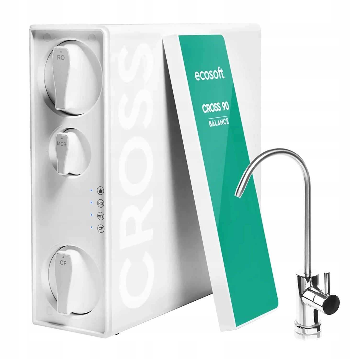 Reverse osmosis water filter with mineralization TDS Ecosoft CROSS 90 Balance Manufacturer code MO3600MPECO