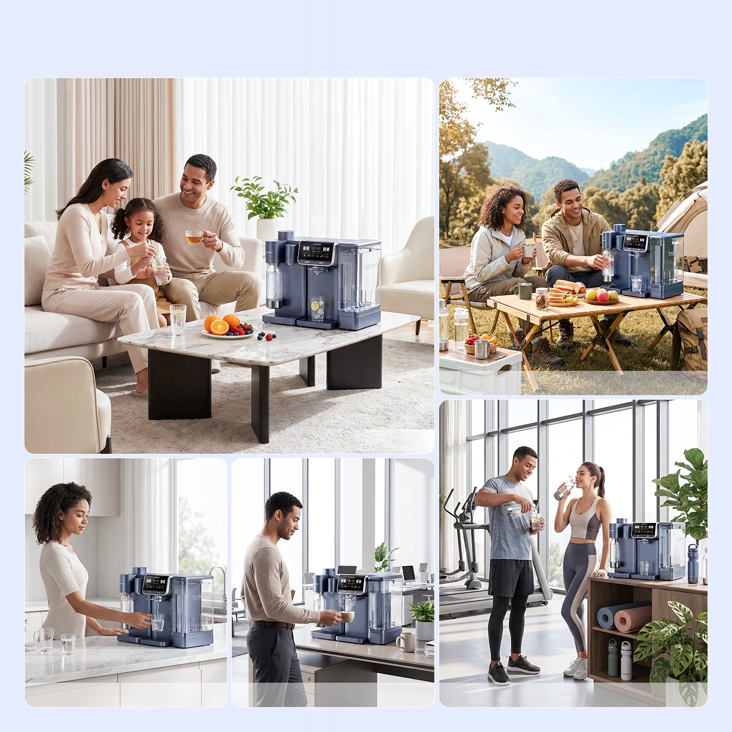 Reverse table top osmosis water filter with mineralization JIMMY M9 PRO+S9 Packaging status original