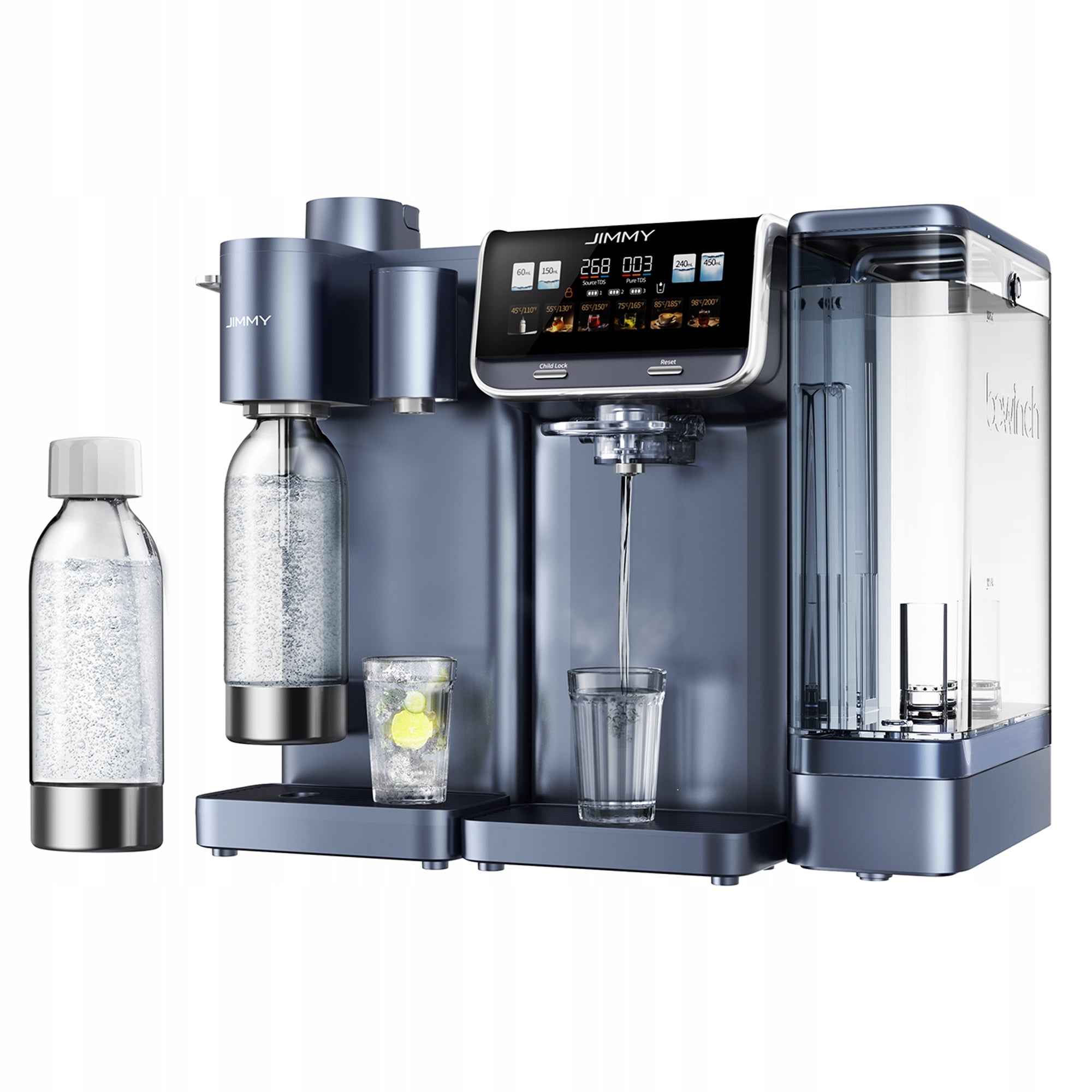 Reverse table top osmosis water filter with mineralization JIMMY M9 PRO+S9