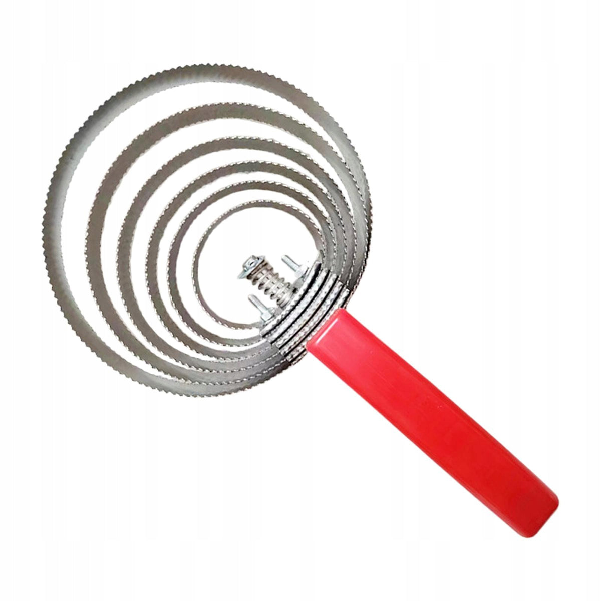 Reversible Curry Comb Metal Curry Brush Multifunctional with 6 Rings