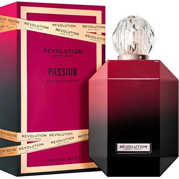 Revolution Beauty PASSION Eau De Toilette 100ml EDT Eau De Toilette 100 ml Packaging status original
