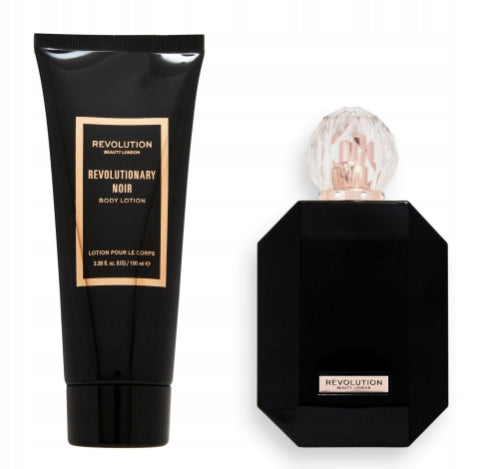 Revolution Revolutionary Noir Gift Set 100ml EDT + 100ml lotion Brand Revolution