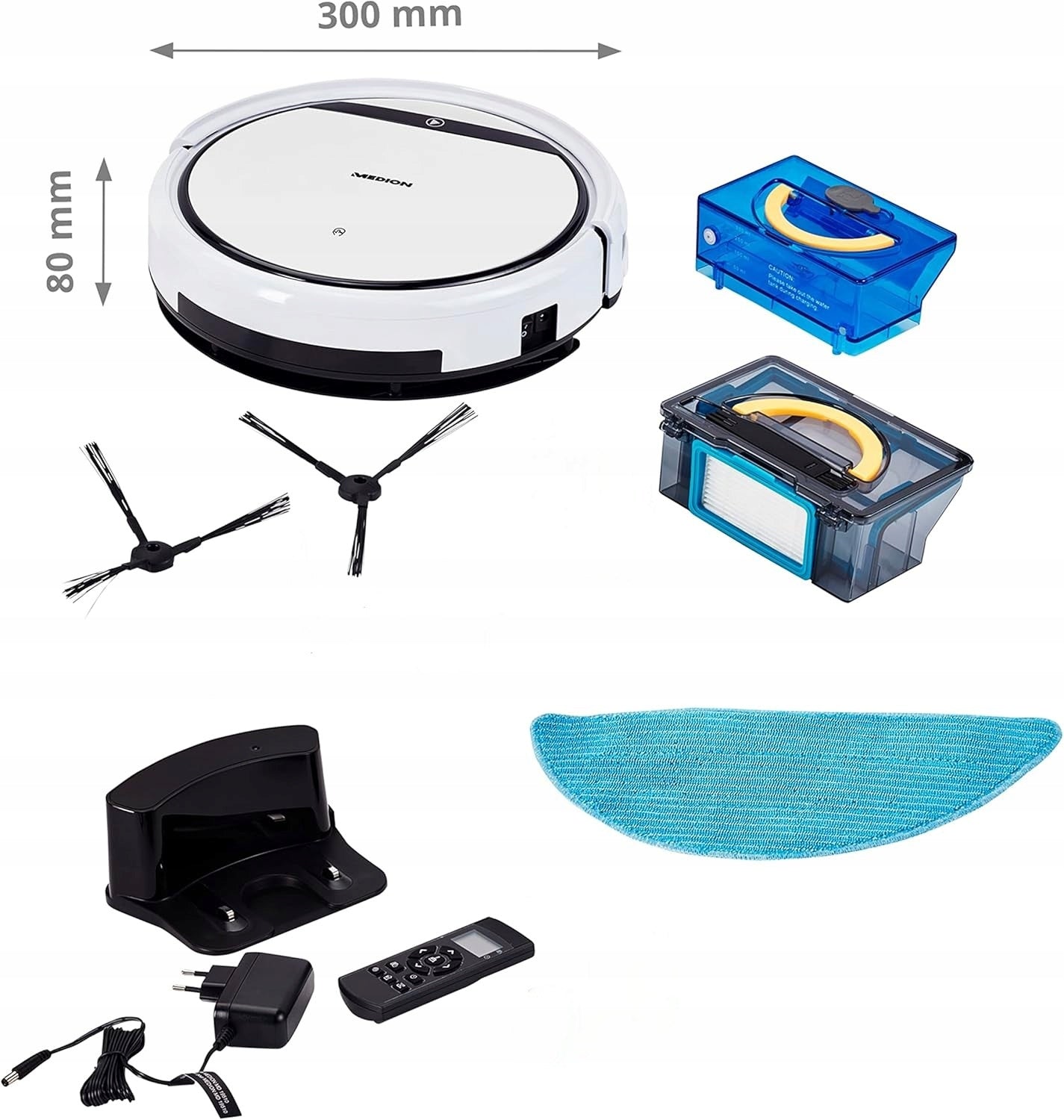 Revolutionary German Robot Cleaning Vacuum Cleaner E32 SW PRO Manufacturer code 50067666