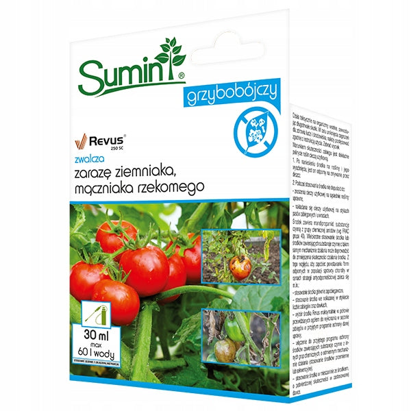Revus 250 SC SPRAY POWDERY MILDEW POTATO PESTILENESS Agent 30ml/60L Manufacturer code 5907184354033
