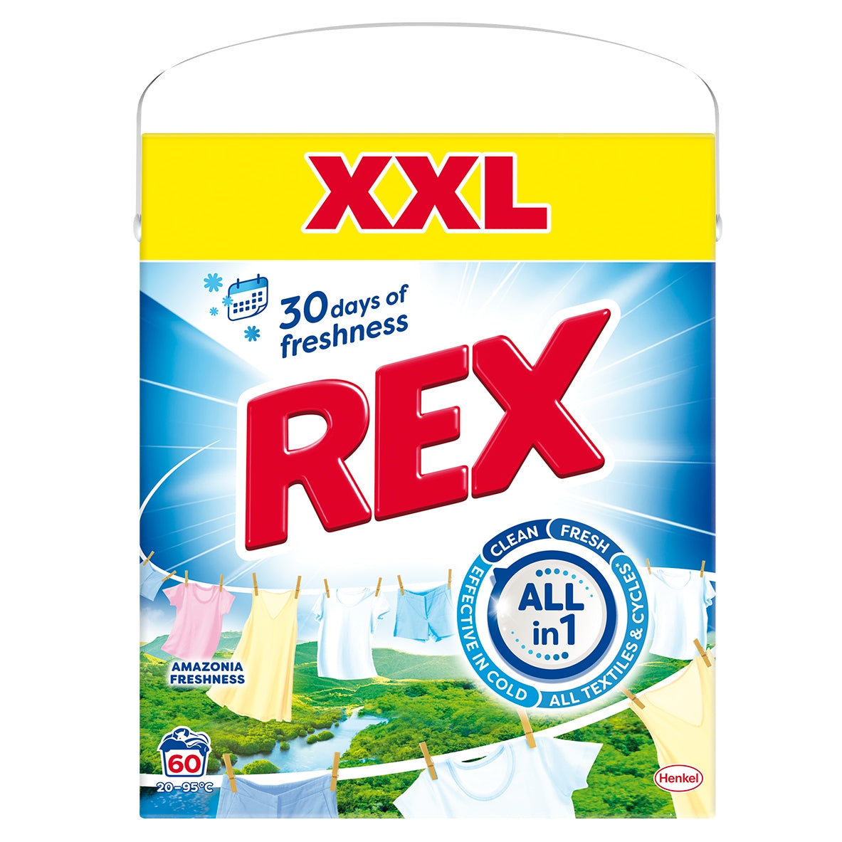 Rex Amazonia Freshness Washing Powder – 60 Washes