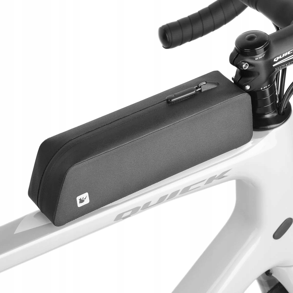 Rhinowalk - K34 bicycle bag for mounting on the upper tube of the frame, black Dominant material other