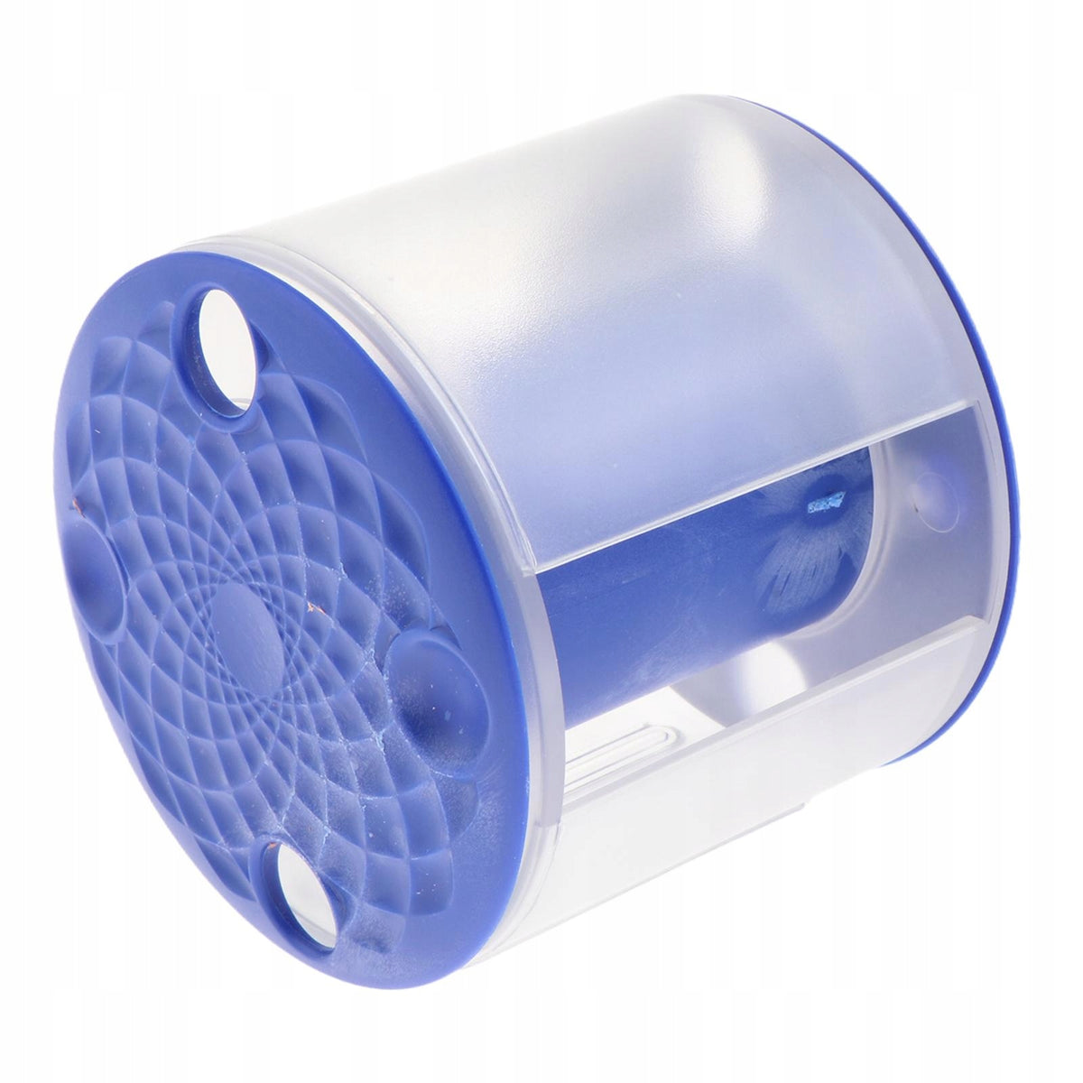 Rhythmic Gymnastics Ribbon Storage Case Including Ribbon Belt Holder Blue