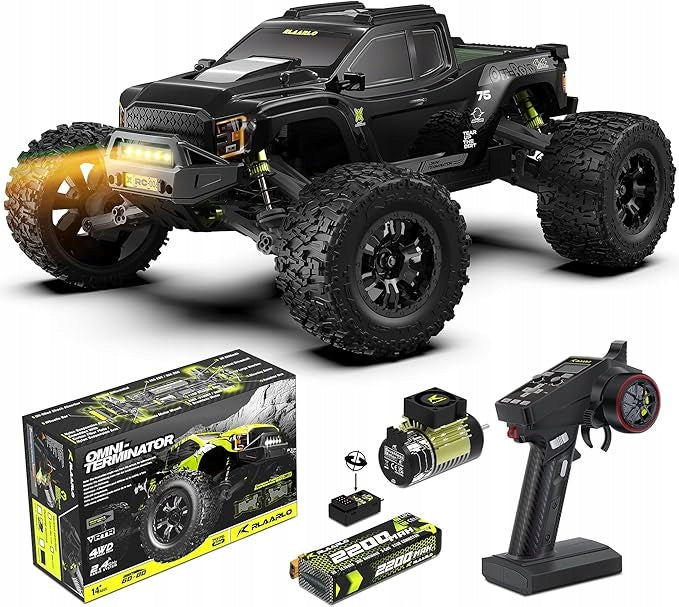 Riaario RC 1:10 Brushless 4WD 50km/h Carbon Waterproof Auto Truck