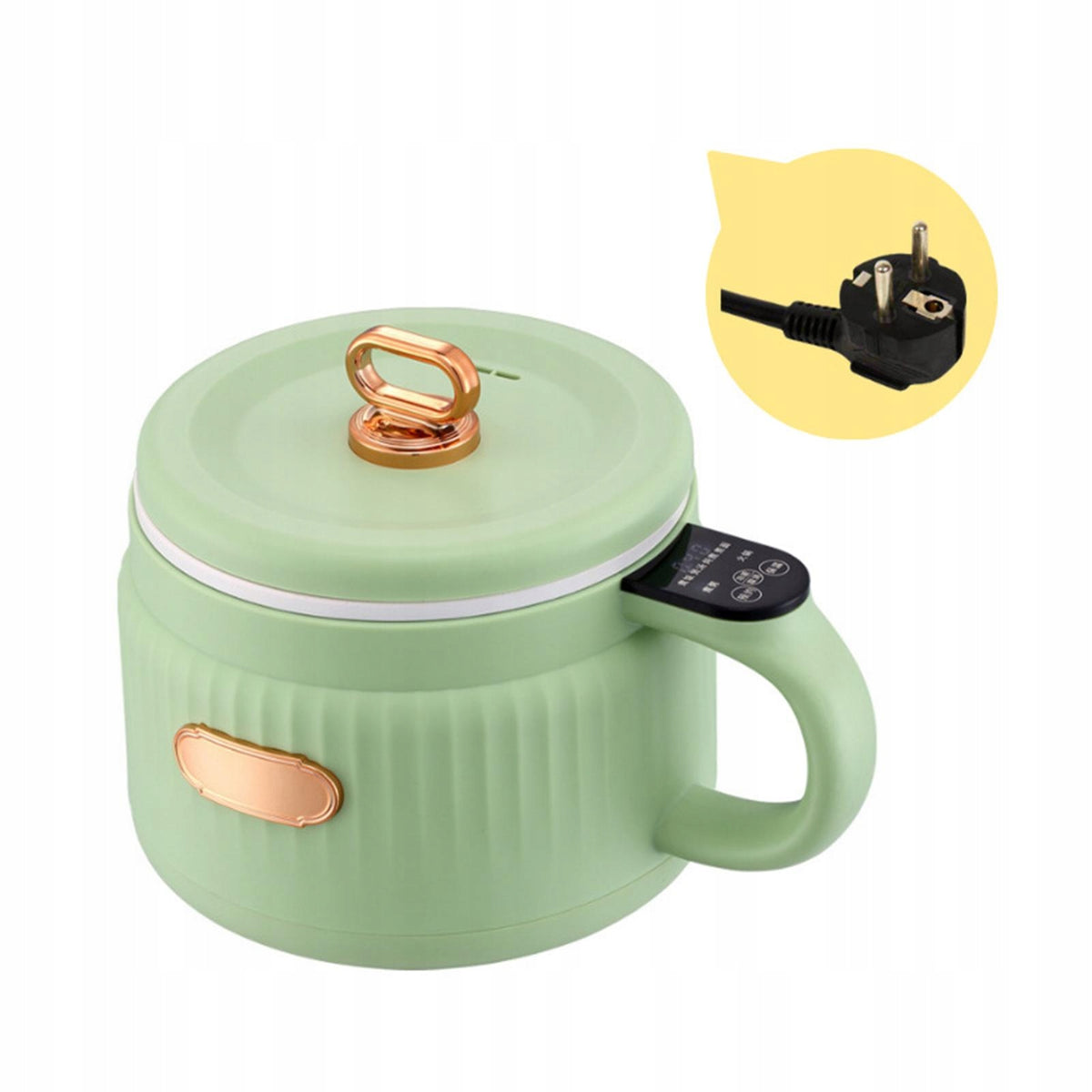 Rice Cooker Digital Rice Cooker Digital Display Portable Electric green Packaging status original