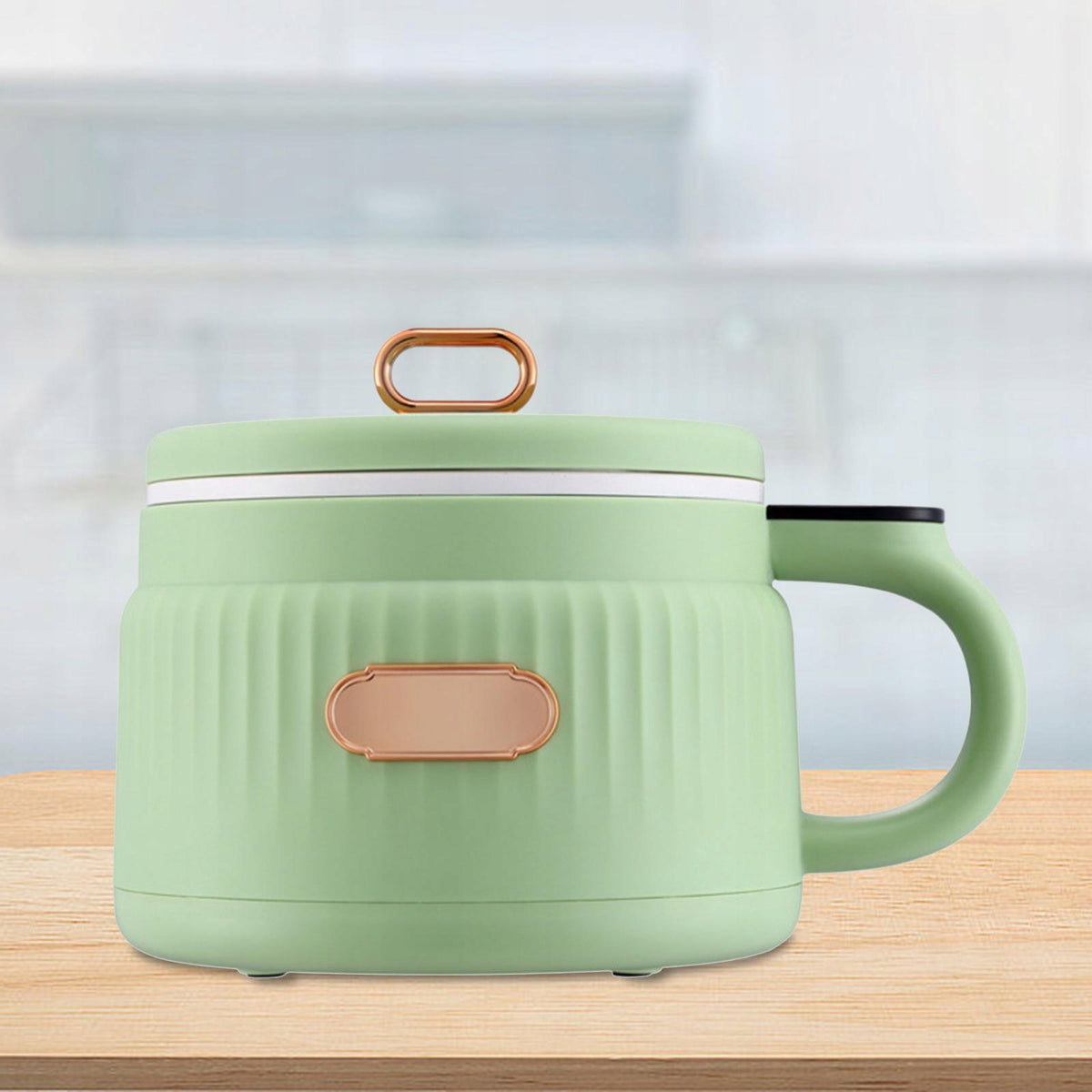 Rice Cooker Dormitory Apartment 1.6L Nonstick Camping Touch Screen green