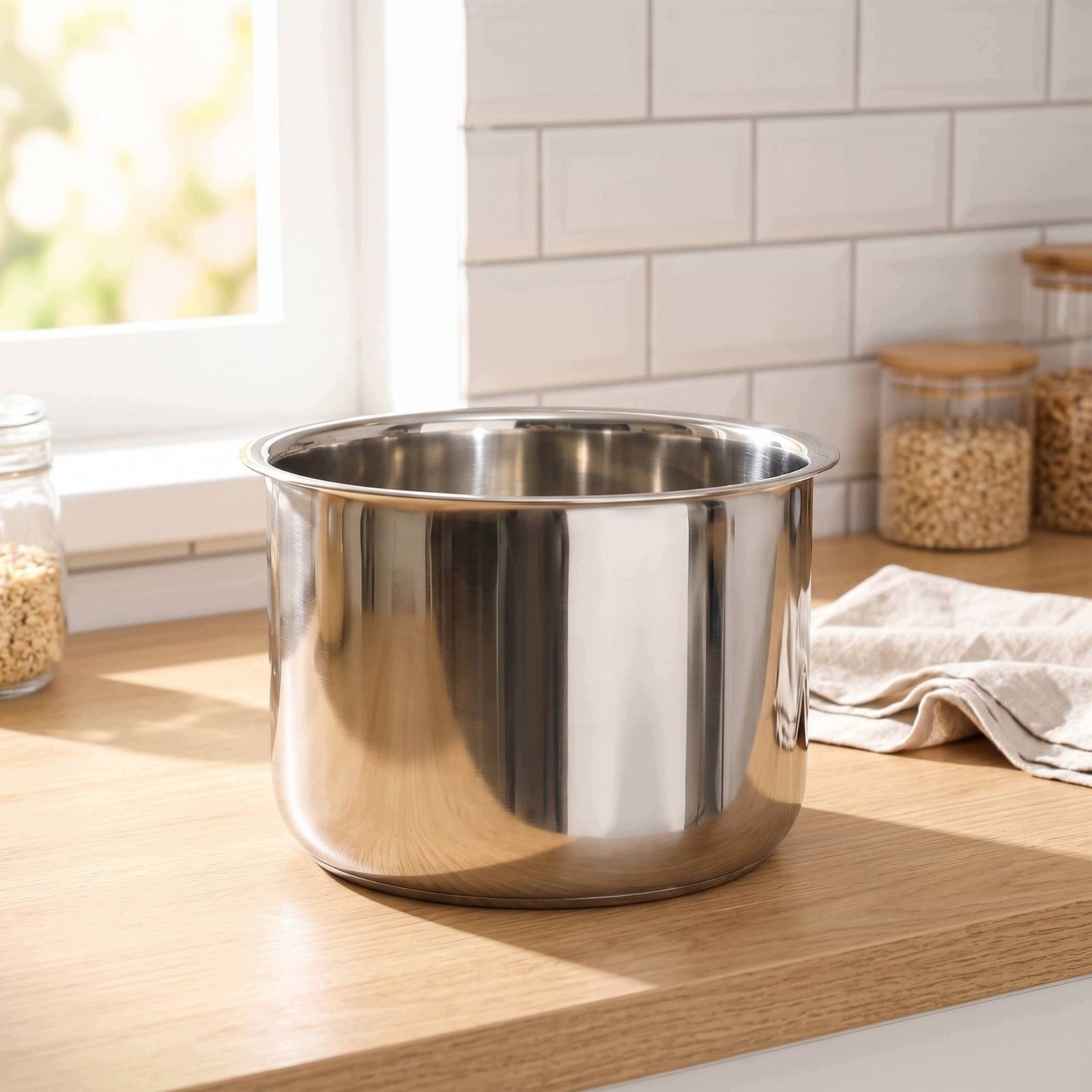 Rice Cooker Inner Pot Thickened Rice Cooker Replacement Pot Non-Coated Packaging status original
