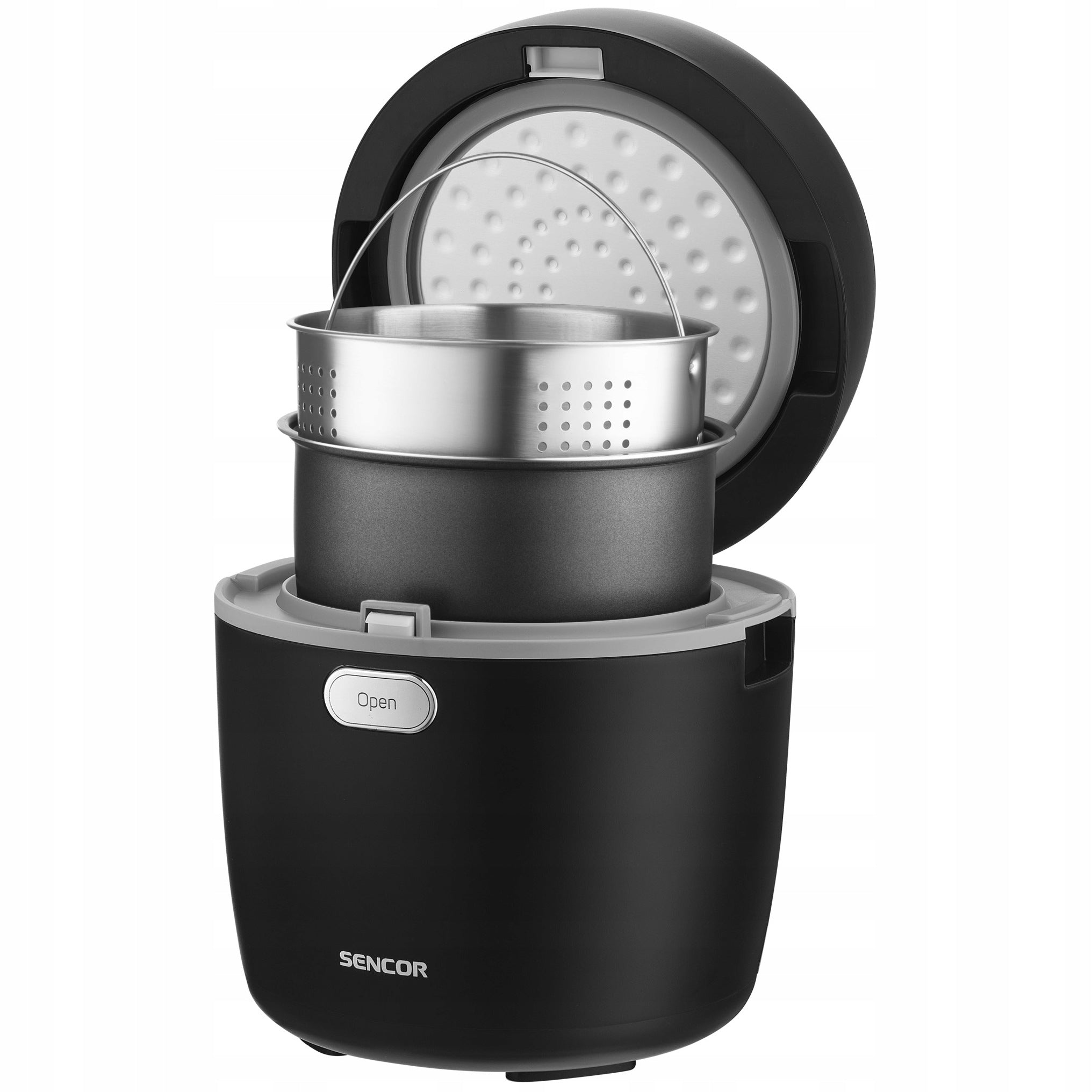 Rice Cooker MULTIFUNCTIONAL POT 0.6L 8 FUNCTIONS 350W Sencor SRM0671BK Black Manufacturer code SRM 0671BK