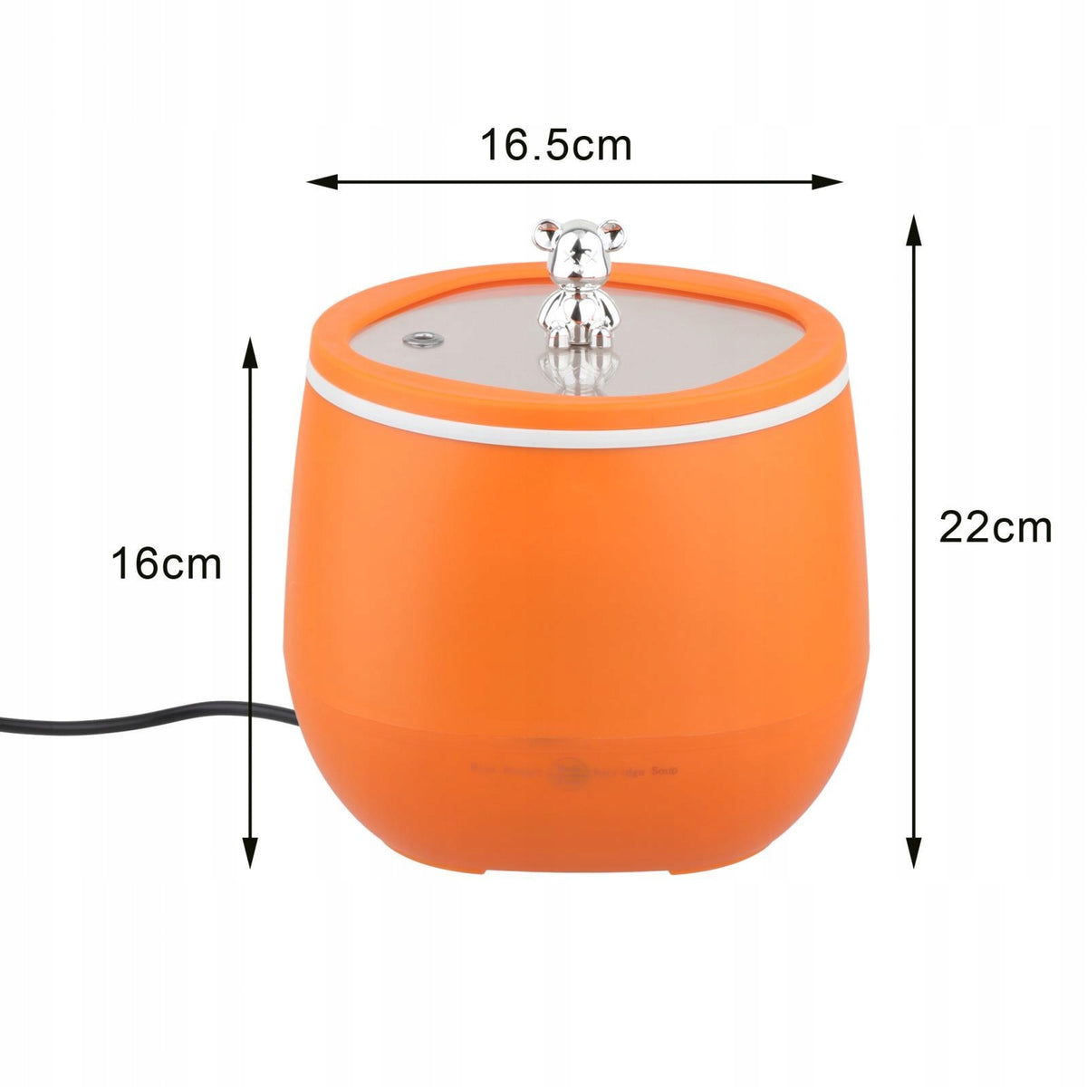 Rice Cooker Portable Design Rice Maker Hot Pot for Grains & Oatmeal Orange Packaging status original