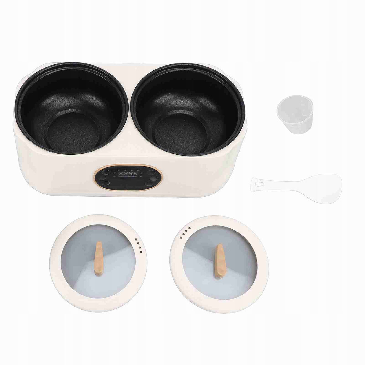 Rice Cooker with Double Insert Multifunctional, I6 Dominant color multicolor