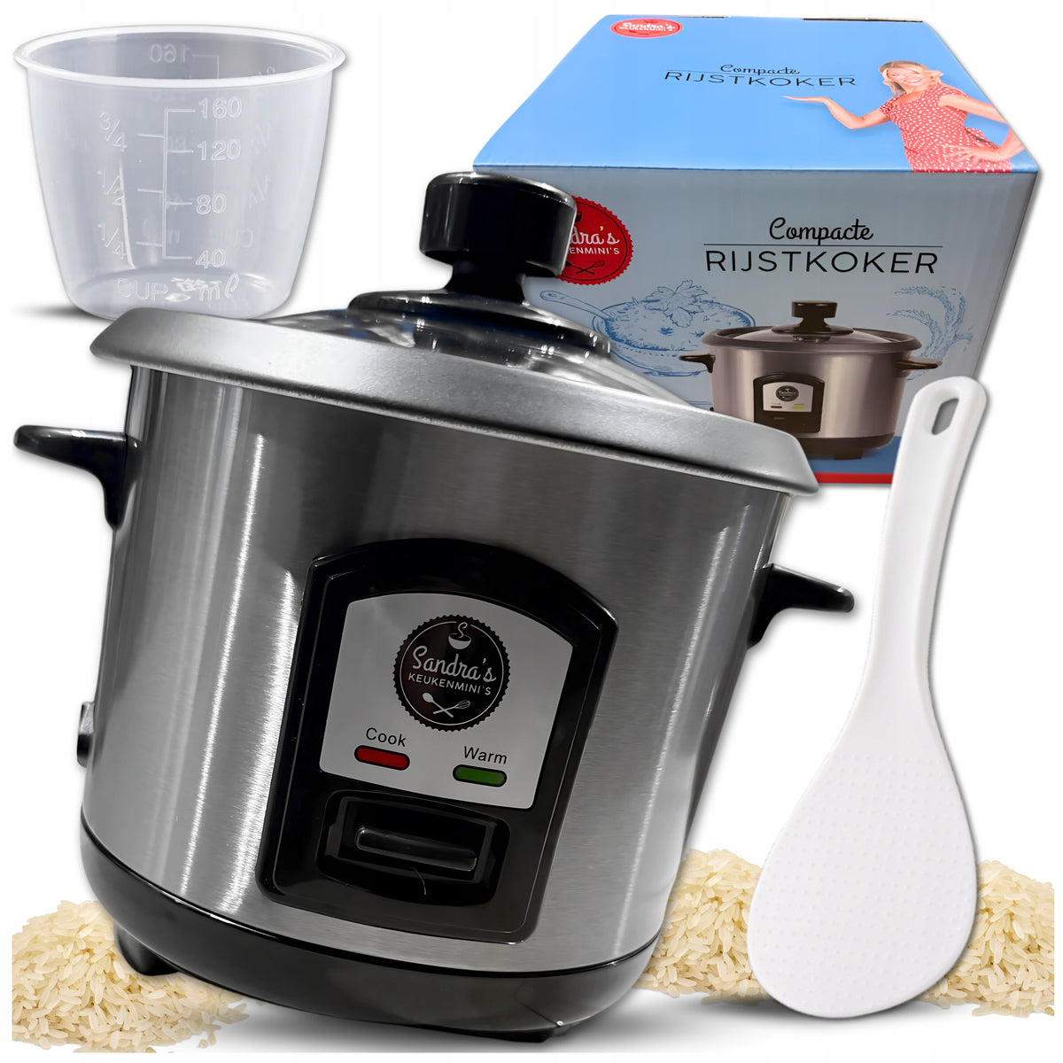 Rice Cooking Pot SANDRA'S Vegetable Rice Cooker + AKCESORIA