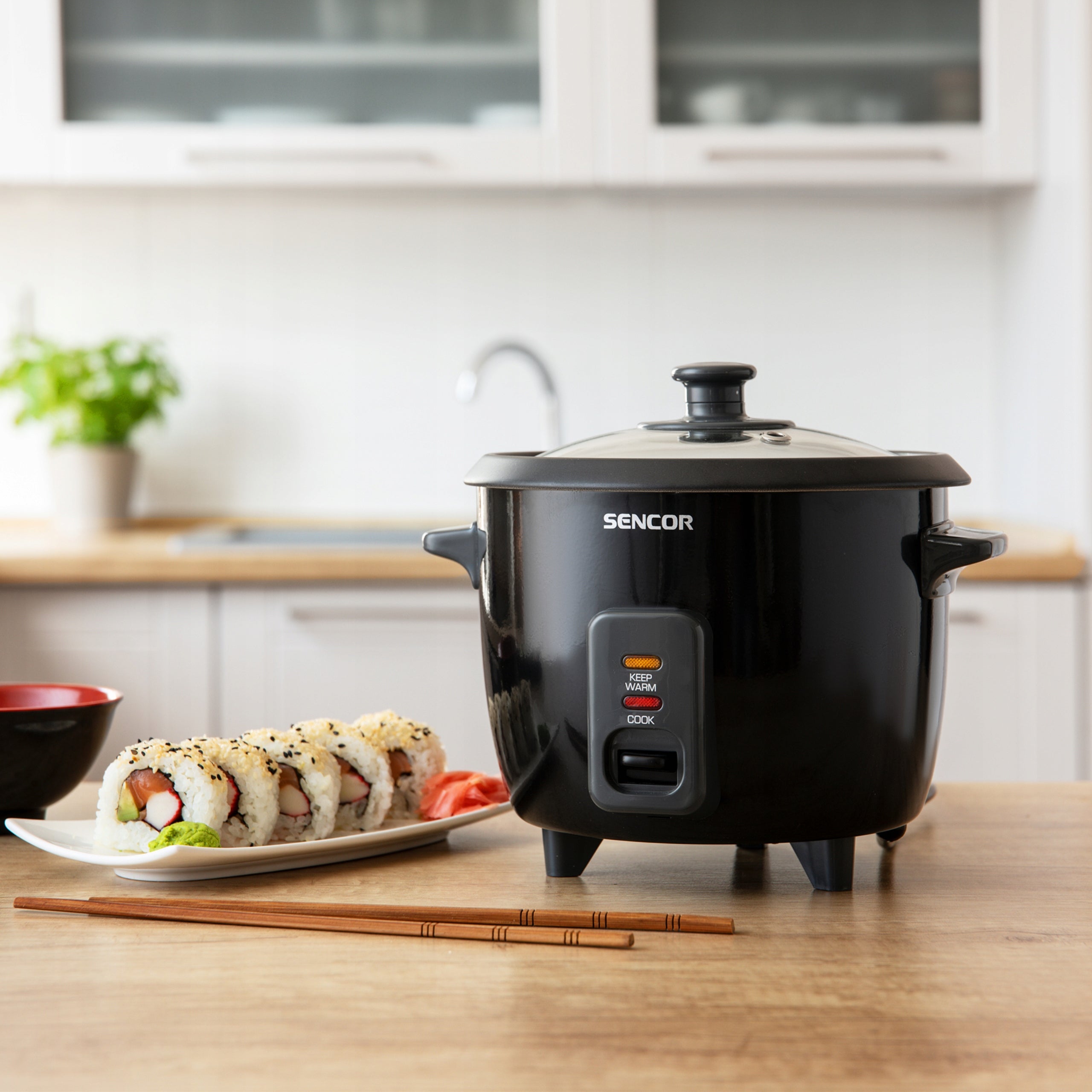 Rice Cooking Pot Sencor 0601BK 0,6L Black Capacity 0.6 l