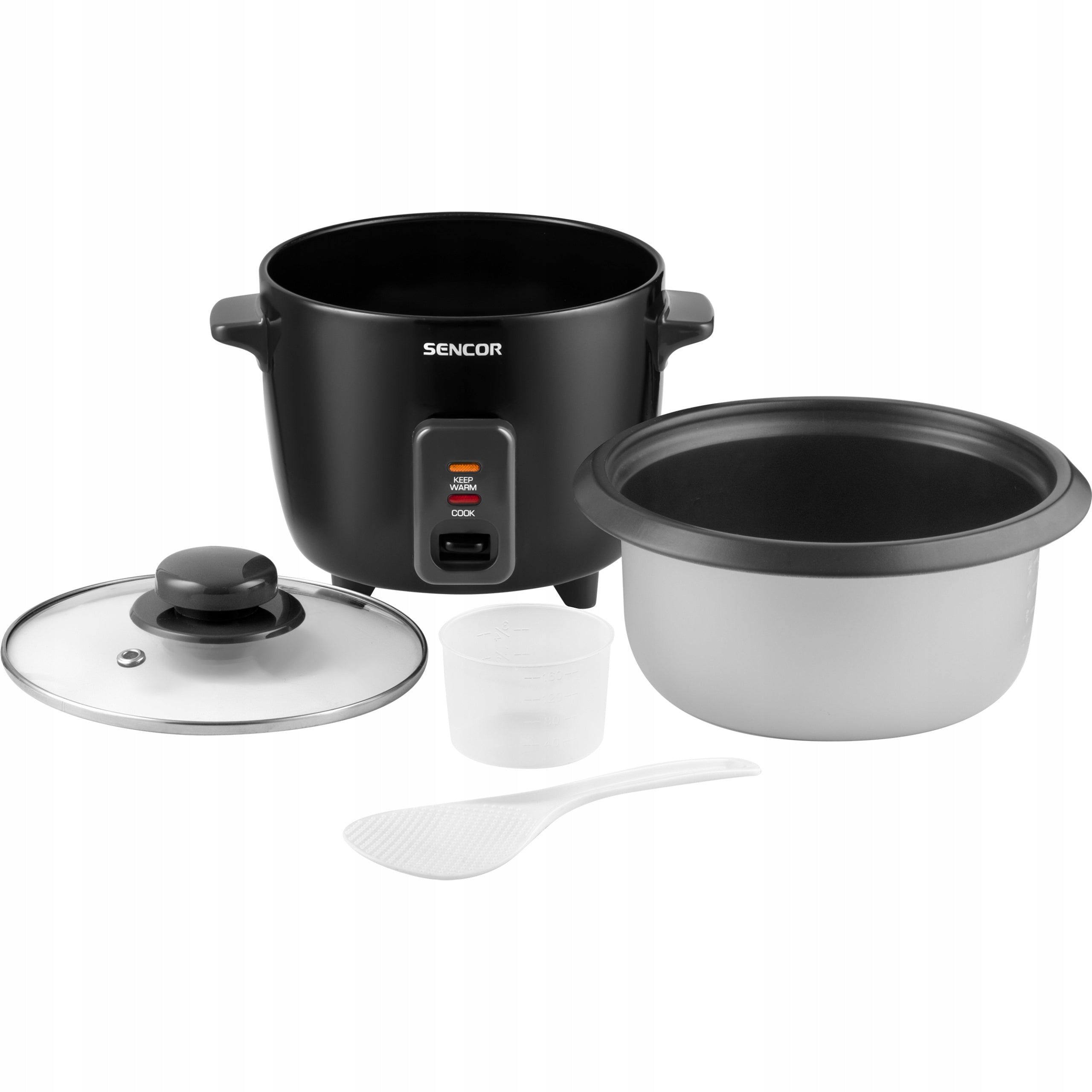 Rice Cooking Pot Sencor 0601BK 0,6L Black