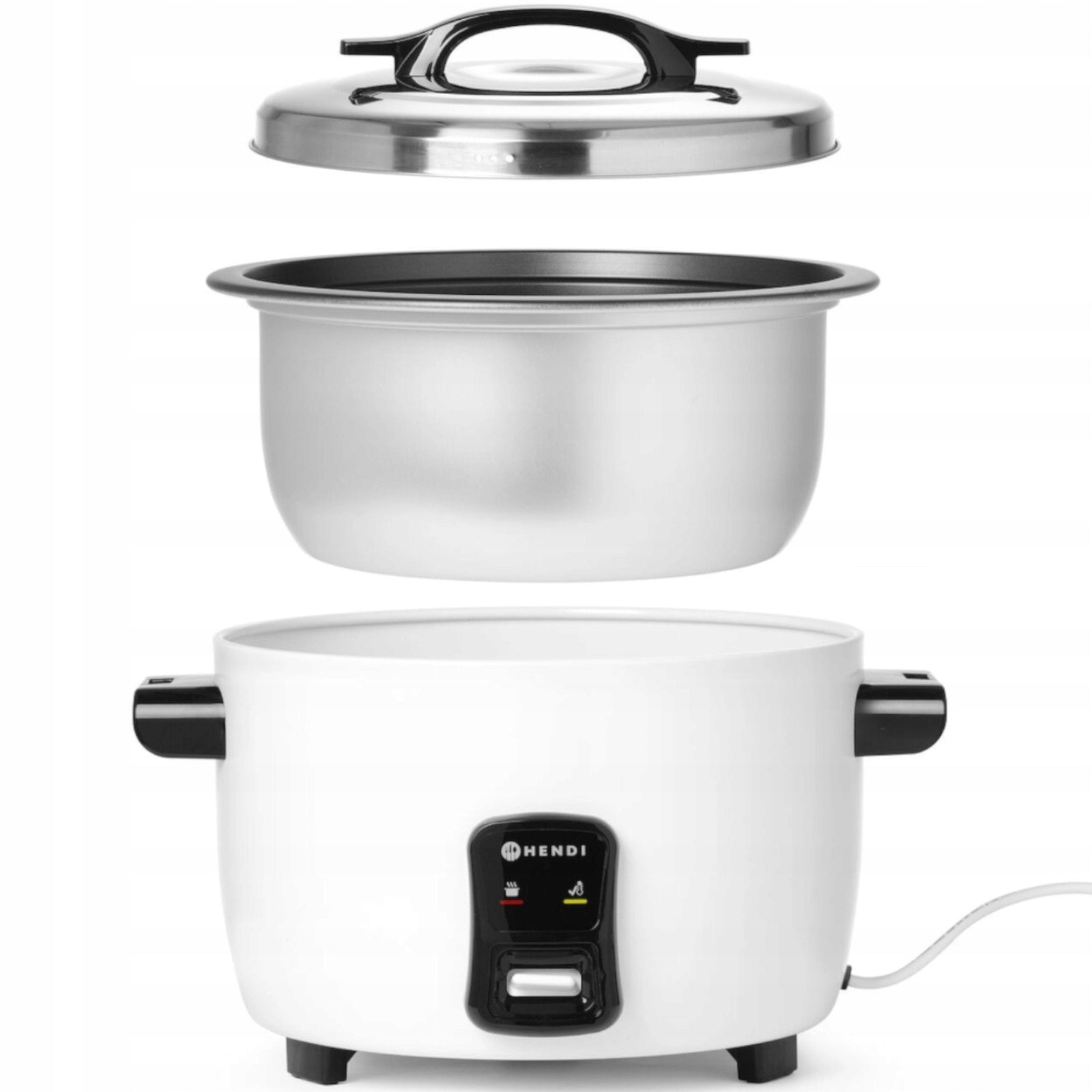 Rice cooker 1550 W 4.2 l aluminium analog panel 420x380x240 mm Dominant color white