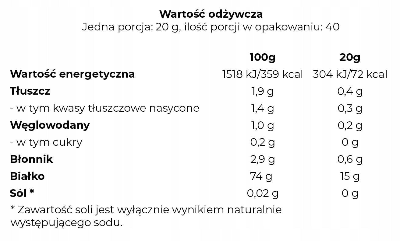 Rice protein PLANTFORCE - brown rice protein - vanilla (800g) Manufacturer code 5712081104120