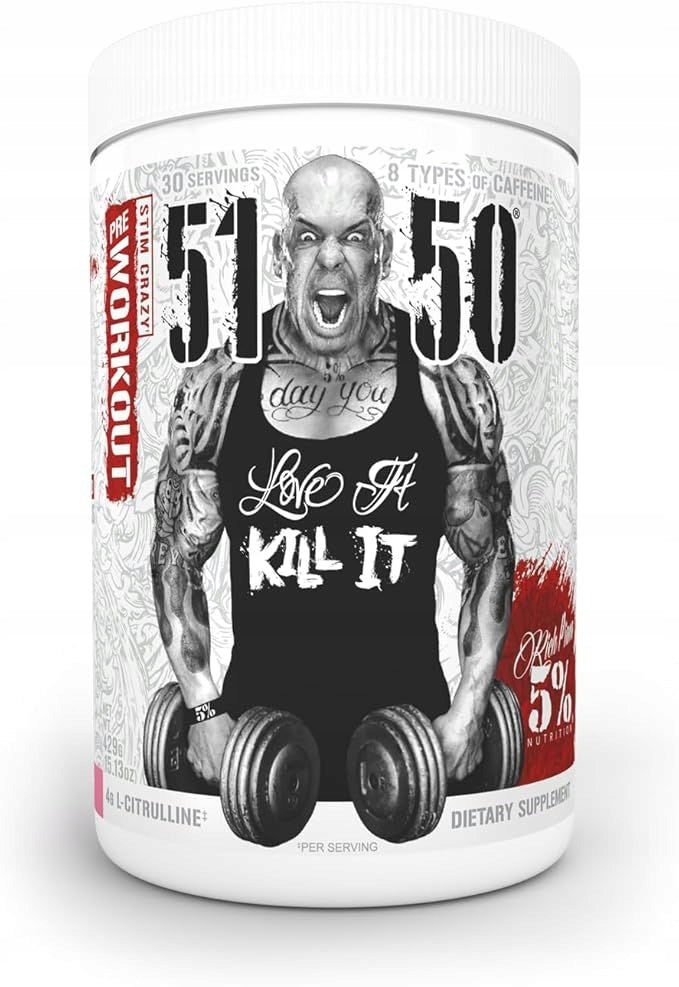 Rich Piana 5% Nutrition 5150 LEGENDARY SERIES 384g Blue Ice Expiration date at least six months from the date of purchase