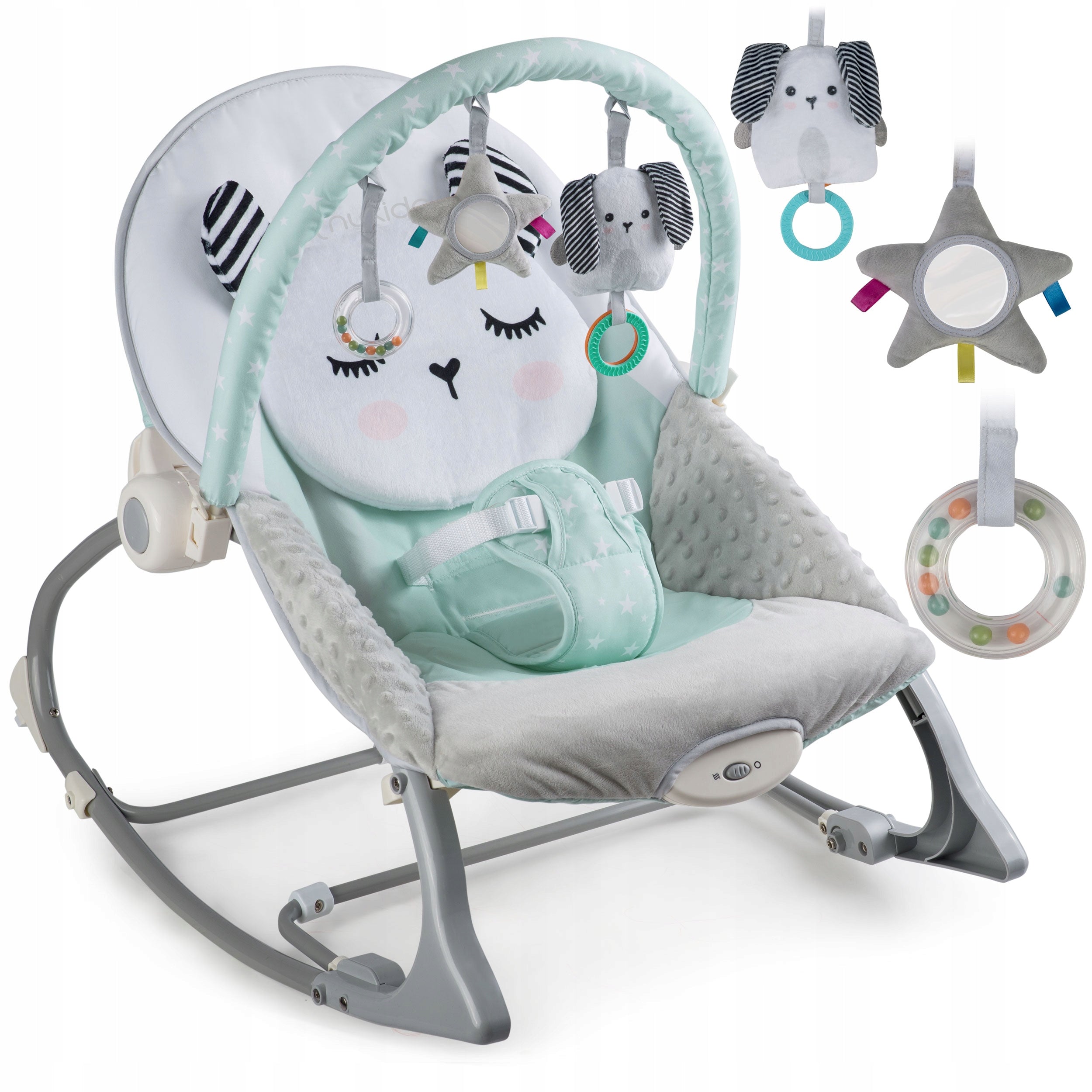 RicoKids Nukido rocker lounger with vibration Brand RicoKids