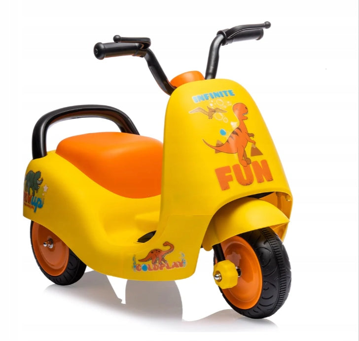 Ride-On Motorcycle Electric Yellow