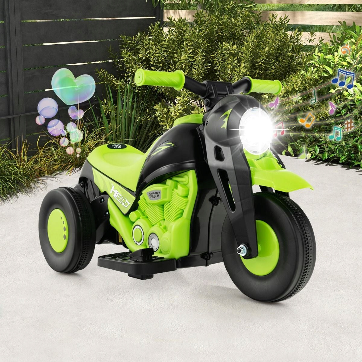 Ride-on Motor Costway Green Brand Costway