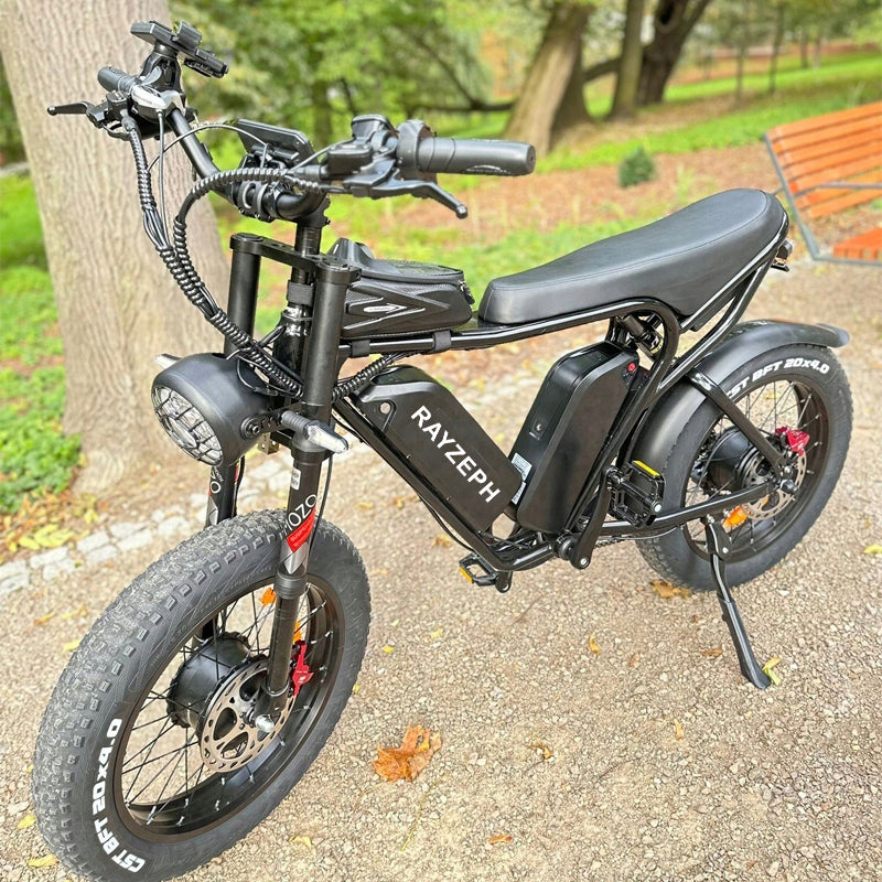 Ridstar Q20PRO Electric vehicle 3000W 40AH 55km/h 180km 20*4.0" Fat tires Manufacturer code YVY C20 Max czarny