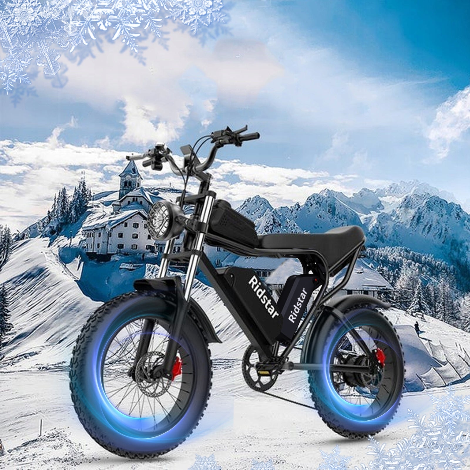 Ridstar Q20PRO Electric vehicle 3000W 52V 40AH 60KM/H Thick MTB tyre EAN (GTIN) 9421903925831