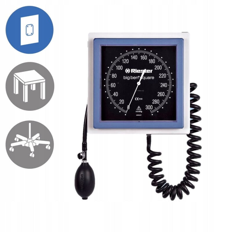 Riester Big Ben Square Wall Blood Pressure Monitor Medical device yes