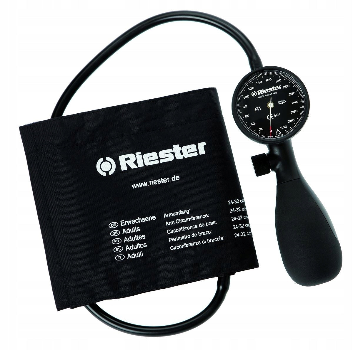 Riester R1 shock-Proof SHOCKPROOF blood pressure monitor, cat.1250-150