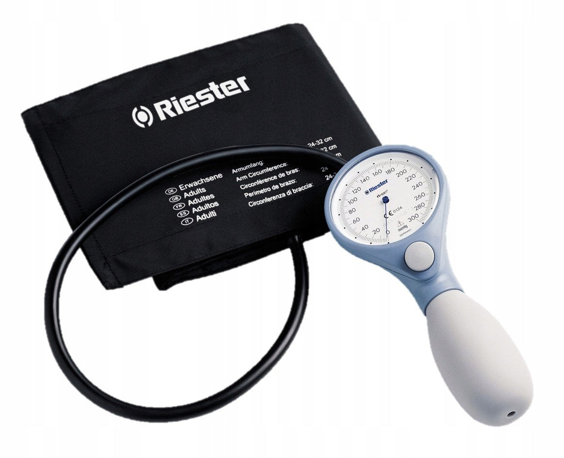 Riester Ri-san blood pressure monitor, Velcro, BLUE cat.1517 !FENIKS!