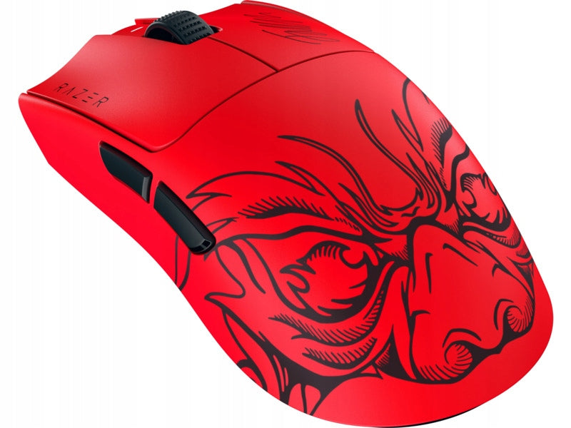 Right-handed mouse RAZER Viper V3 Pro Faker Edition USB 2.4 GHz Red