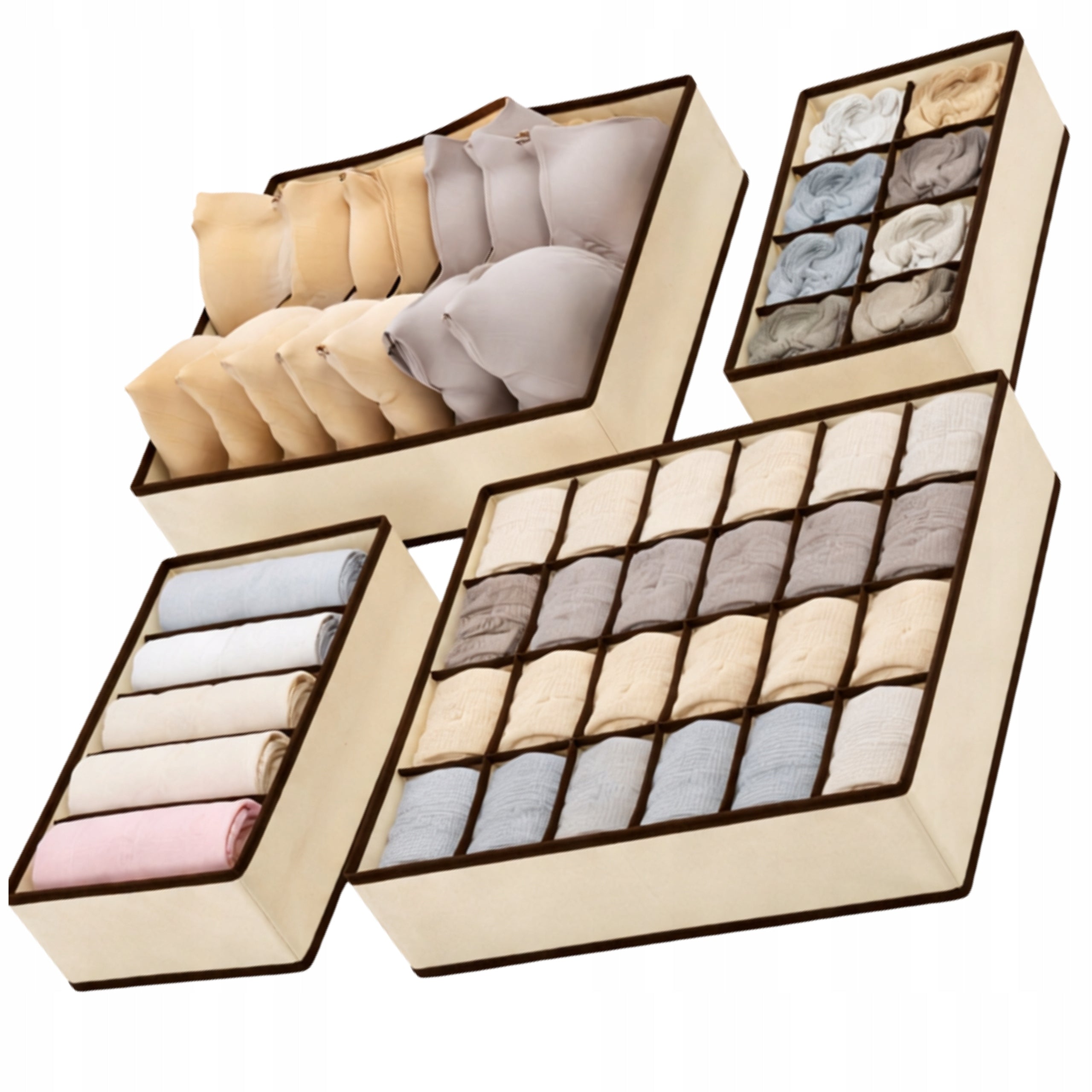Rigid Wardrobe Organizer Underwear Drawers Socks Pants Accessories