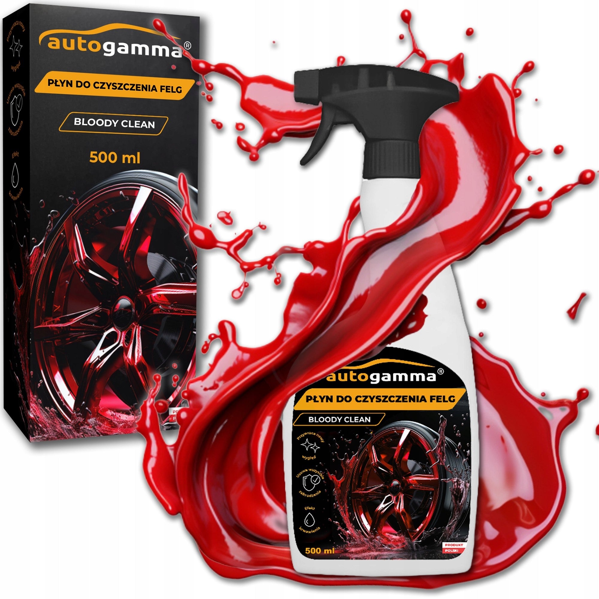 Rim Cleaner Premium Bloody Rim Bleeding Effect 500 ml
