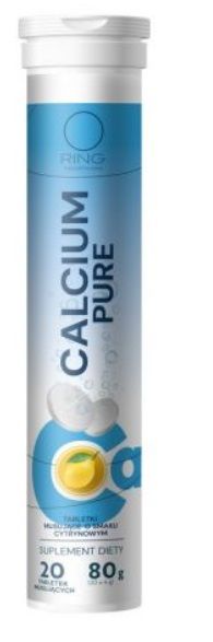 Ring Calcium Pure, 20 effervescent tablets