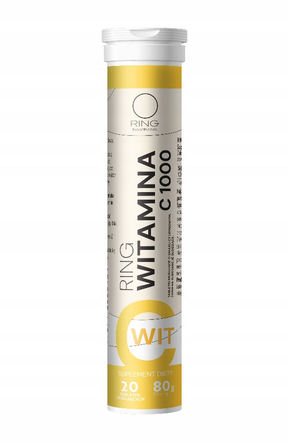 Ring Vitamin C 1000, 20 effervescent tablets