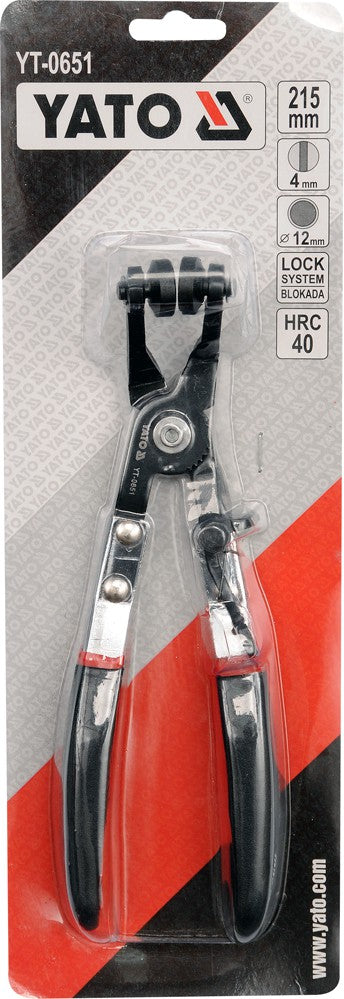 Ring pliers Yato bent 215 mm Manufacturer code YT-0651