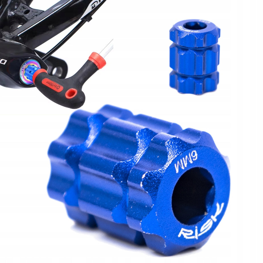Risk RL-302 cap for Hollowtech II cranks (TL-FC16 replacement)