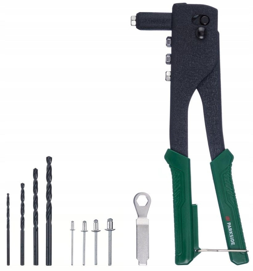 Riveter with breakable rivet set PARKSIDE, 110 elements