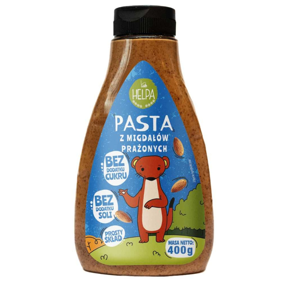 Roasted almond paste 400g HELPA 100% nuts
