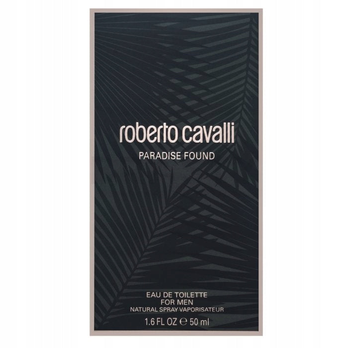 Roberto Cavalli Paradise Found Eau de Toilette for Men, 50 ml Brand Roberto Cavalli
