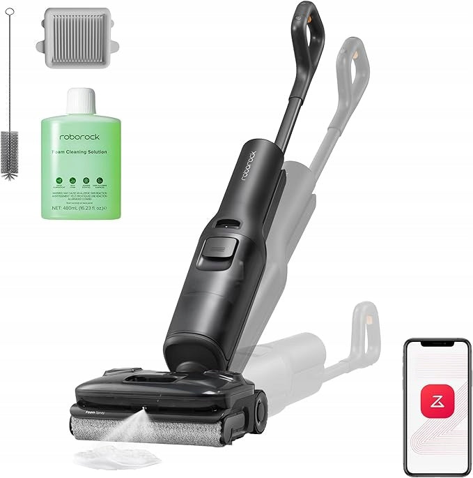 Roborock F25 ACE Pro Wet and Dry Vertical Vacuum Cleaner 25000Pa Washing