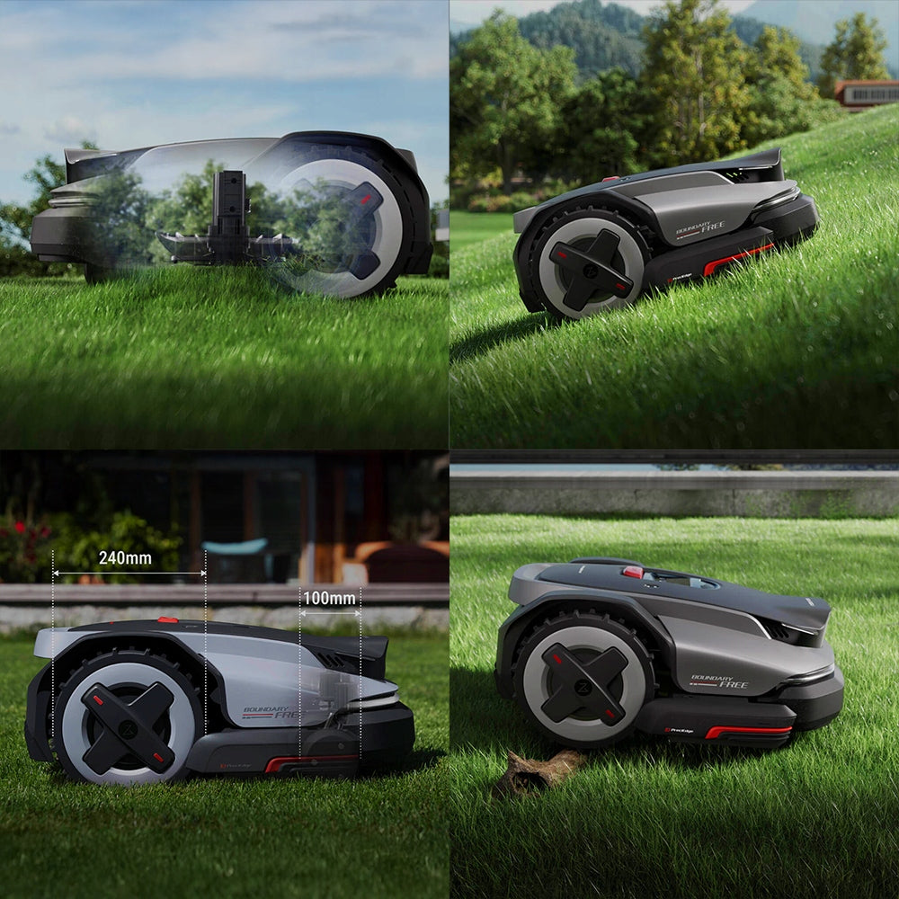 Roborock RockMow S115 GPS RTK VSLAM without cable up to 1500m2 Mowing width 22 cm